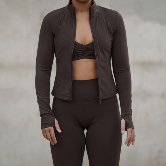 Opule Shape Jacket - Espresso – flexwear.no
