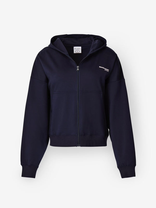 flexactive Zip Hoodie Navy