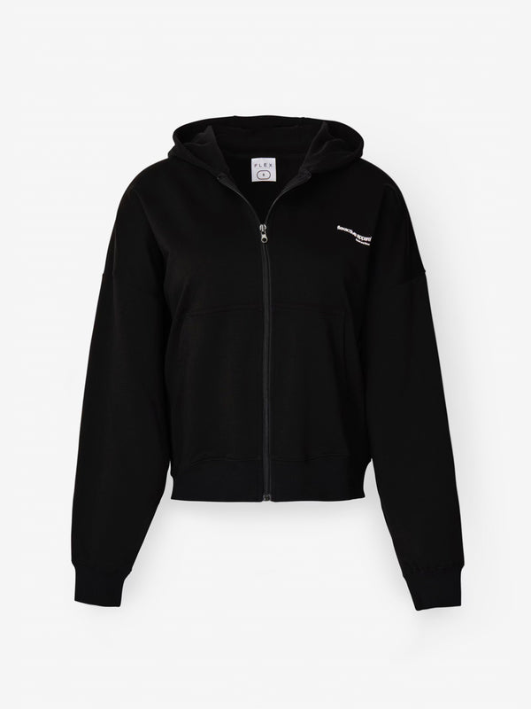 flexactive Zip Hoodie Black