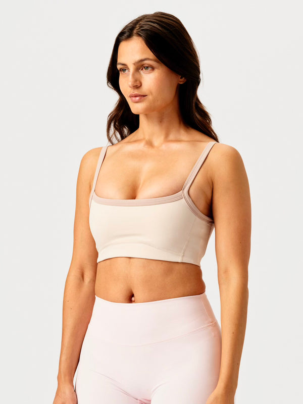 Infinity Run Bra Bone