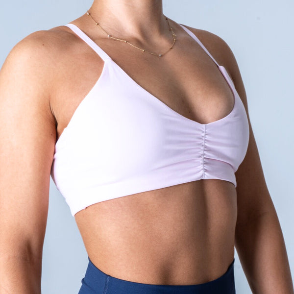 Opule Triangle Bra - Baby Pink