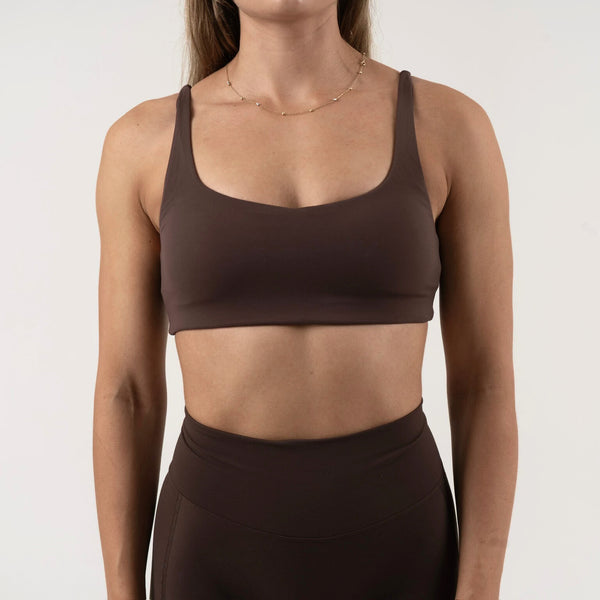 Opule Minimal Bra - Coffee
