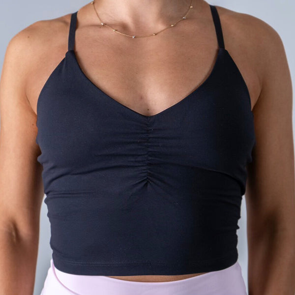 Triangle Shape Top - Black