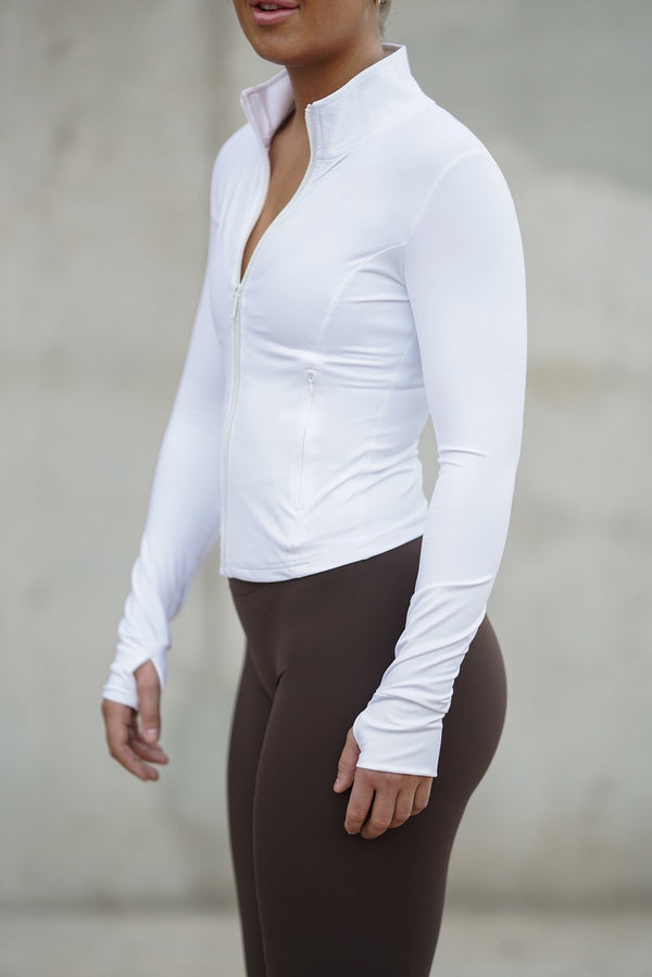 Opule Shape Jacket - White