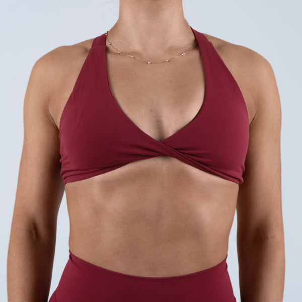 Opule Sculpt Bra - Burgundy