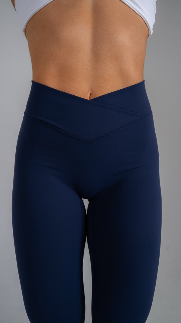 Opule Wrap Tights Midnigth Blue