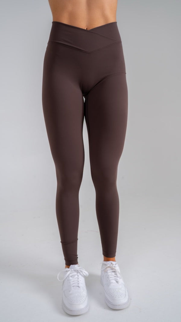 Opule Wrap Tights Espresso