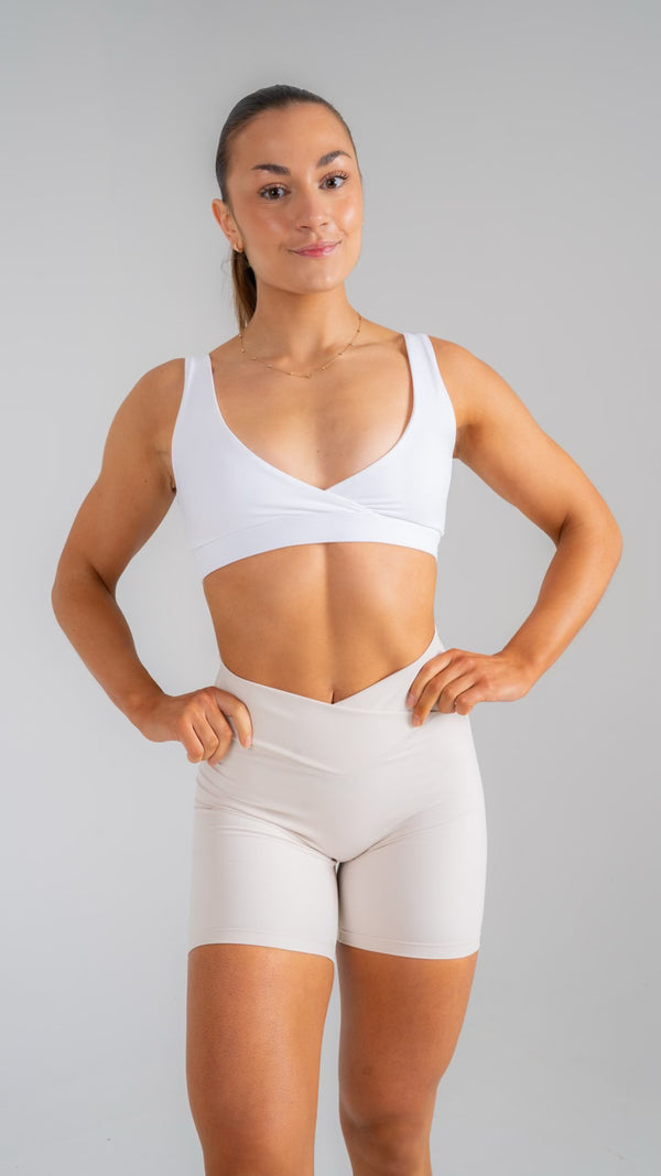 Opule Wrap shorts Bone