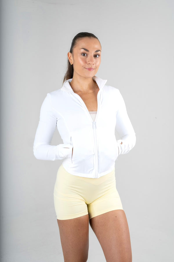 Opule Shape Jacket - White