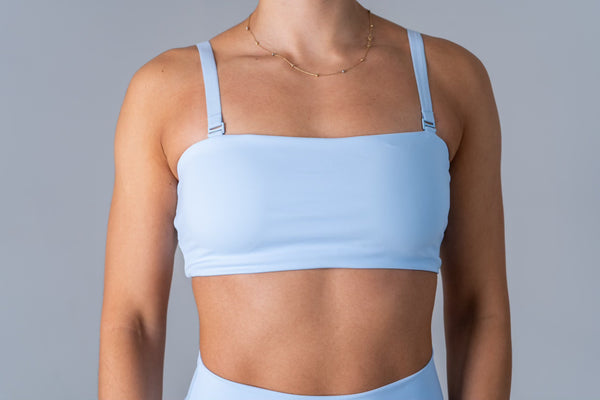 Opule Bandeau Bra - Baby Blue