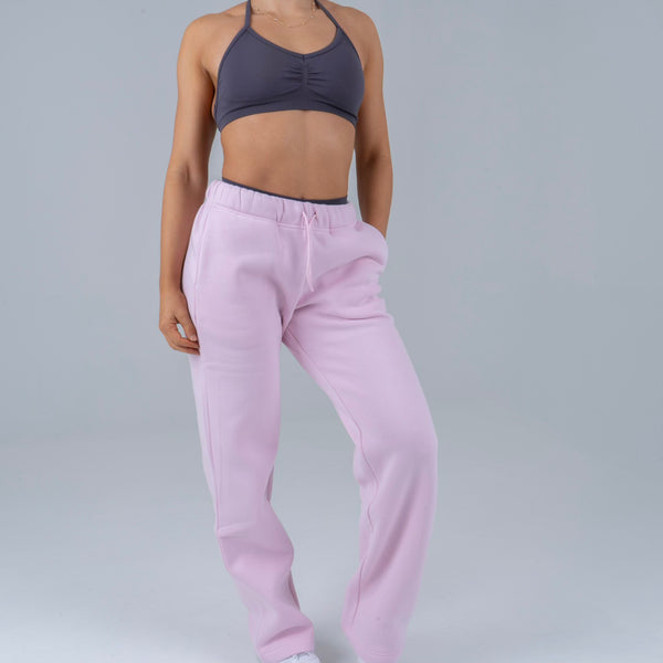 Studio Pants Straight Baby Pink