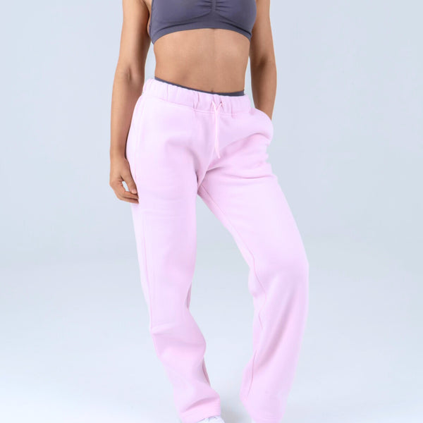 Studio Pants Straight Baby Pink