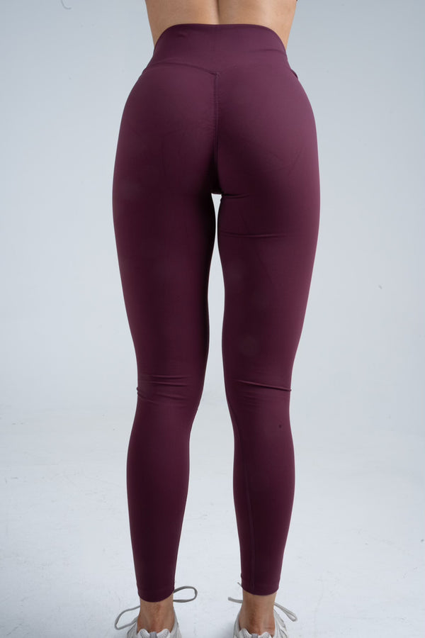 Opule Wrap Tights Berry
