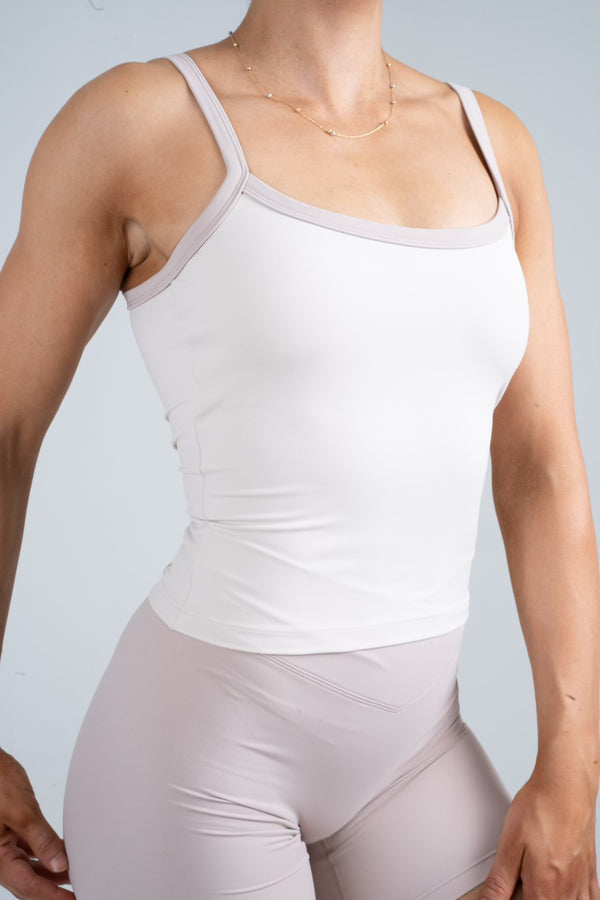 Contrast Sculpting Tank Bone
