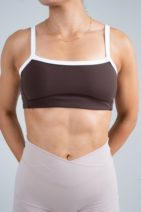 Infinity Run Bra Espresso