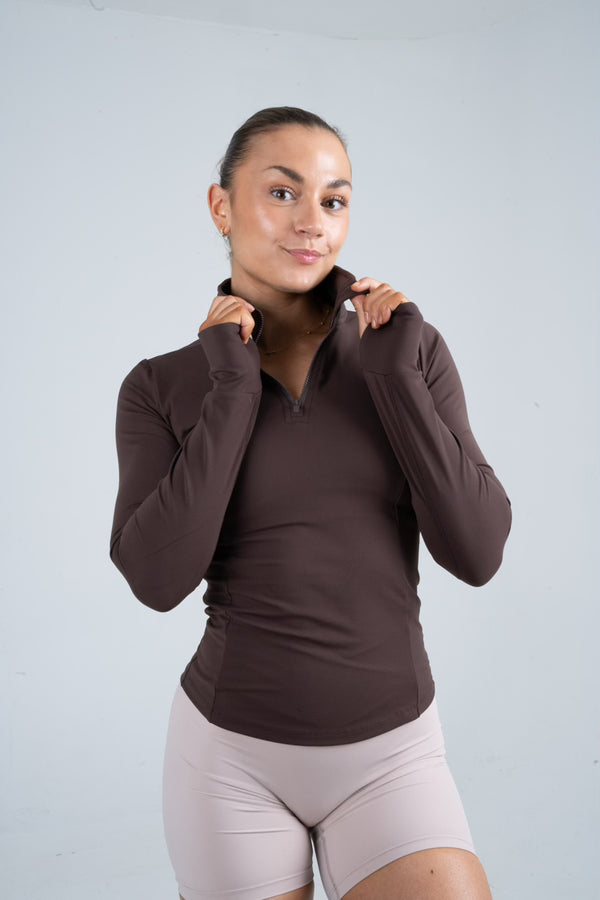 Shape Half Zip Espresso