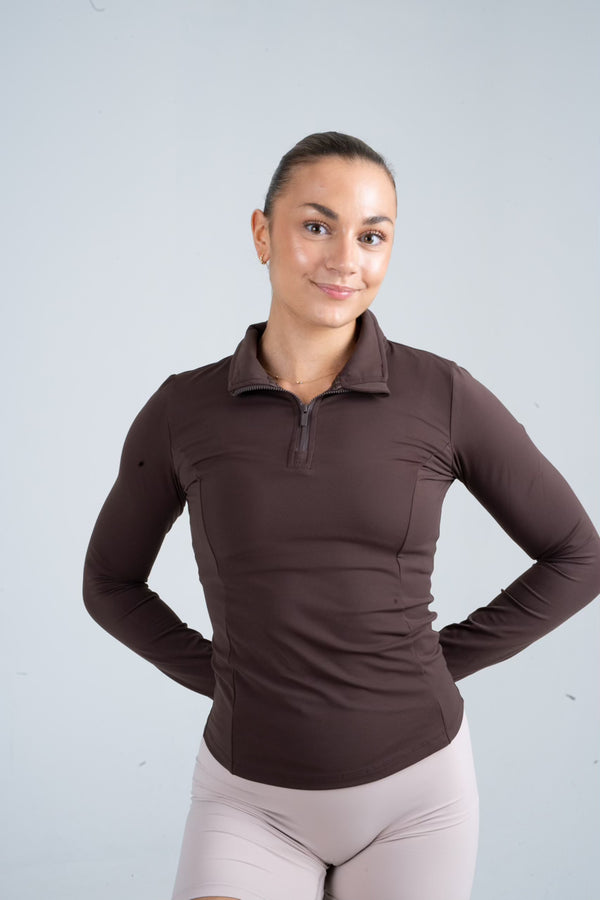 Shape Half Zip Espresso
