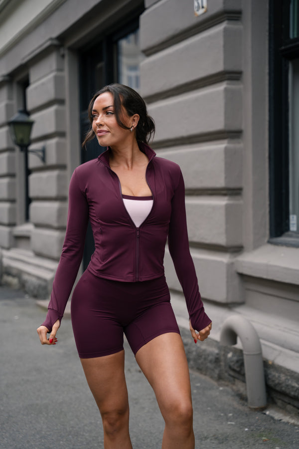 Opule Shape Jacket Berry