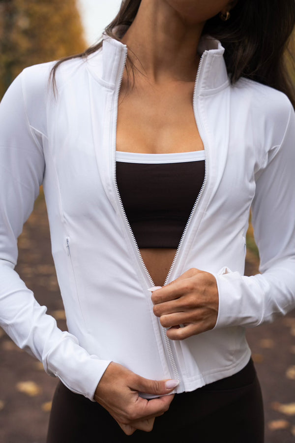 Opule Shape Jacket - White