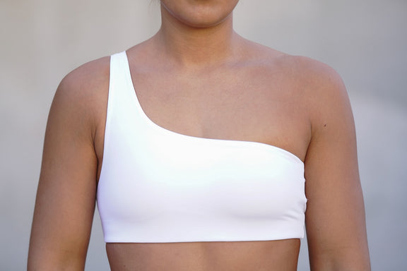 Opule Side Bra - White – flexwear.no