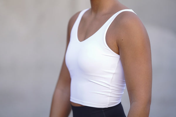 Opule Shape Top - White