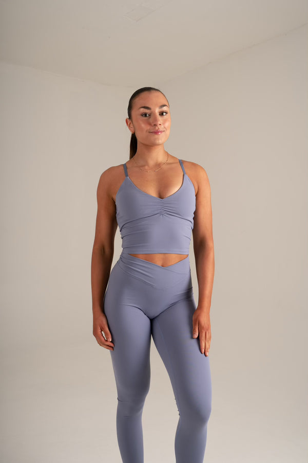 Opule Wrap Tights Steel