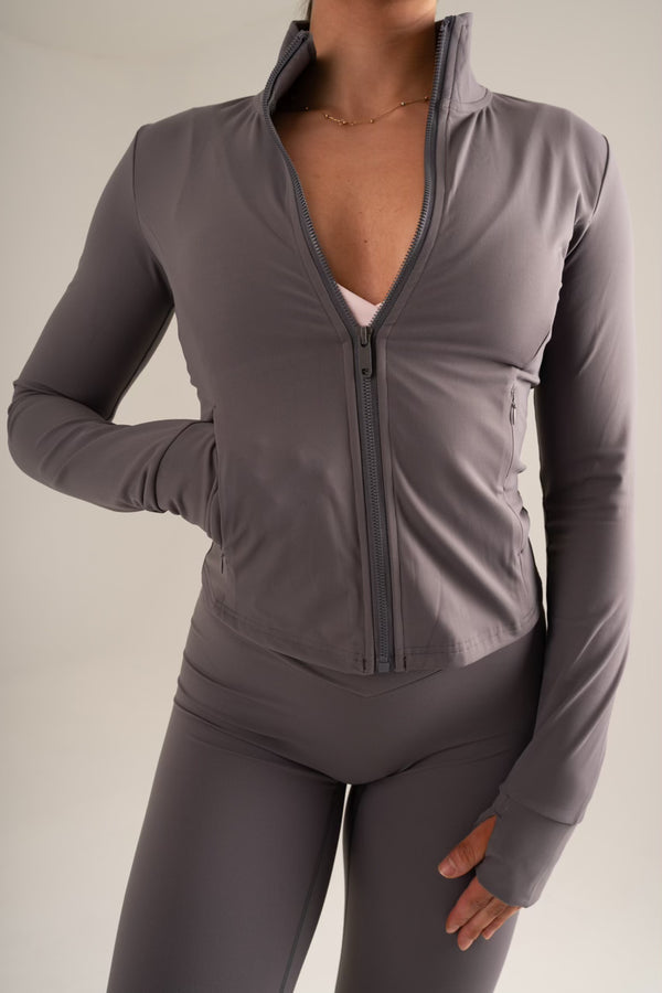 Opule Shape Jacket Grey