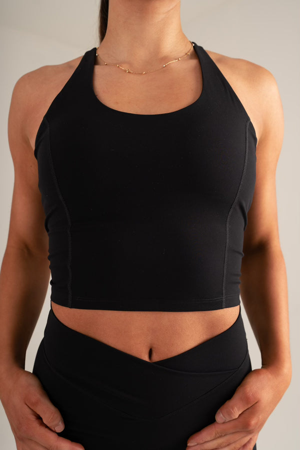 Racerback Bra Black