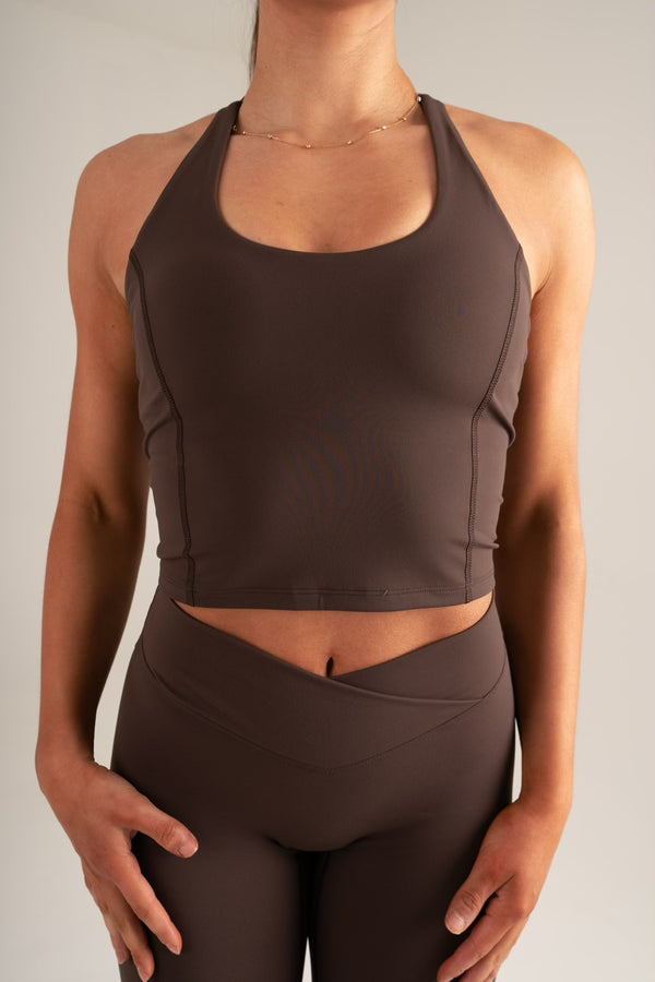 Racerback Bra Espresso