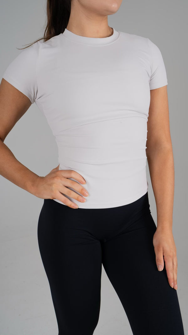 Sculpt Tee - Grey