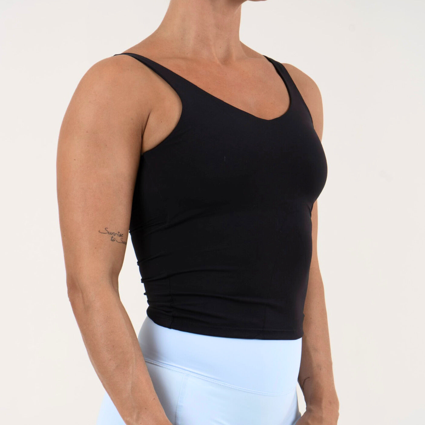 Opule Shape top Long - Black – FLEWÉ