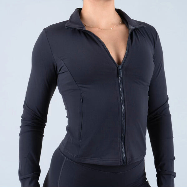 Opule Shape Jacket - Deep Grey